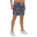Dallas Cowboys Zubaz All-Over Print Men's Side Split Running Sport Shorts - Image 7