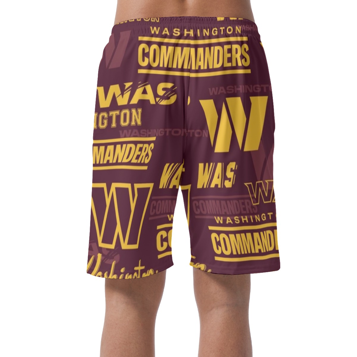 Washington Commanders Men's Casual Short Pants - Image 4