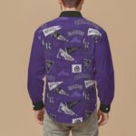 Colorado Rockies Men's Slim Fit Long Sleeve Shirt - Image 2