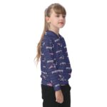 New England Patriots All-Over Print Oversized Kid's Hoodie - Image 2