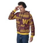 Washington Commanders Raglan Pullover Hoodie - Image 3