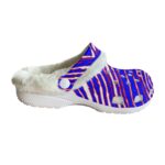 Buffalo Bills Zubaz Men's Classic Clogs with Fleece - Image 4