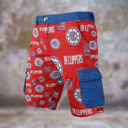 Los Angeles Clippers basketball Cargo Shorts