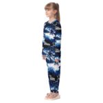 Dallas Cowboys Zubaz All-Over Print Kid's Pajamas Set - Image 2