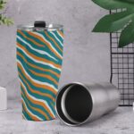Miami Dolphins Zubaz Cone Tumbler 30oz - Image 2