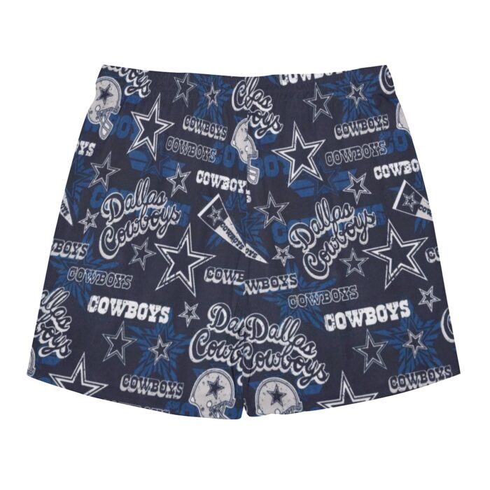 Dallas Cowboys Zubaz All-Over Print Men's Side Split Running Sport Shorts - Image 3