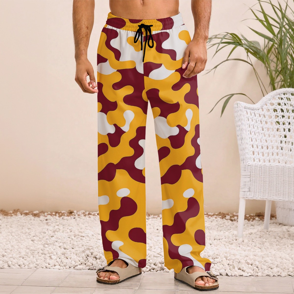 Washington Commanders camo Straight pants