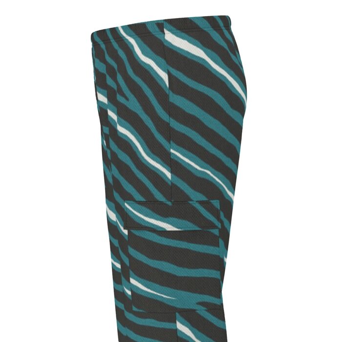 Philadelphia Eagles Zubaz All-Over Print Men's Cargo Pants|220GSM Birdseye - Image 1