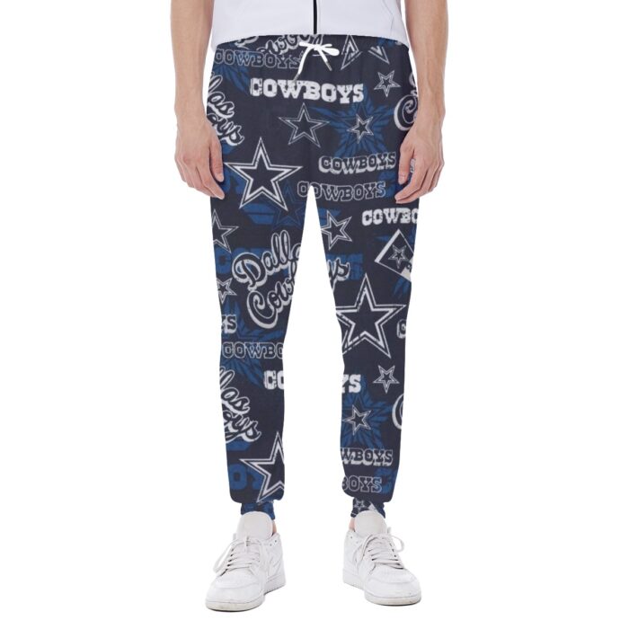 Dallas Cowboys Zubaz All-Over Print Men's Sweatpants - Image 5