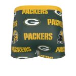 Green Bay Packers All-Over Print Men's Boxer Briefs - Image 3