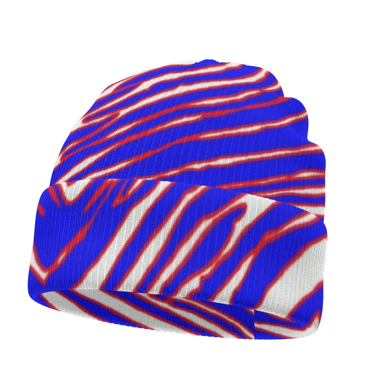 Buffalo Bills Zubaz All-Over Print Knitted Hat - Image 4