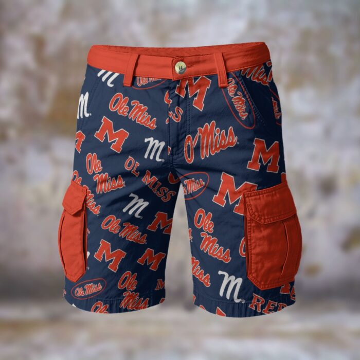 Mississippi (Ole Miss) - Rebels Cargo Shorts - Image 3