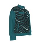 Philadelphia Eagles Zubaz All-Over Print Unisex Lapel Jacket | 245GSM Cotton - Image 3