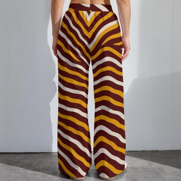 Washington Commanders Zubaz Women's High-Stretch Casual Pants|290GSM - Image 2