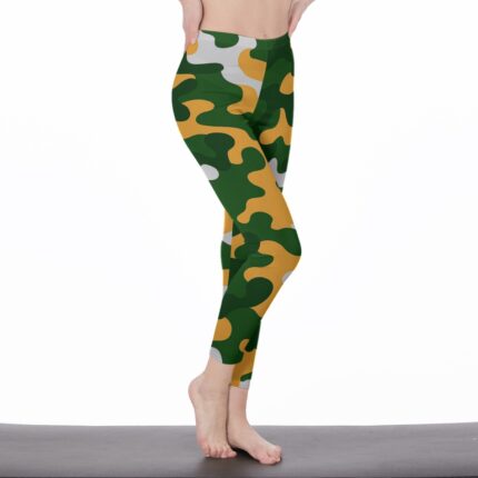 Green Bay Packers All-Over Print Casual Leggings