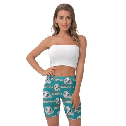 Miami Dolphins Zubaz All-Over Print Women's Shorts