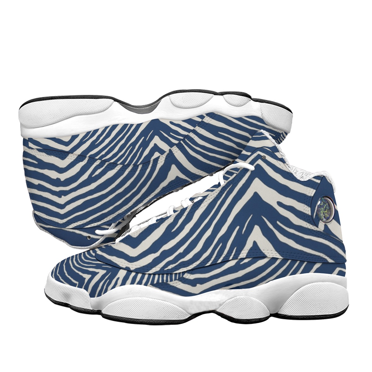 Dallas Cowboys Zubaz Women's Curved Basketball Shoes With Thick Soles - Image 2