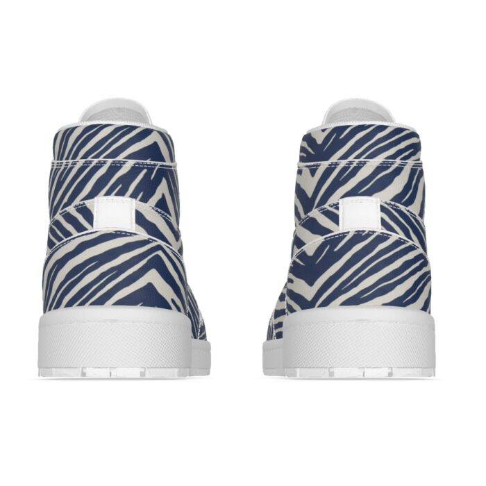 Dallas Cowboys Zubaz Women's Synthetic Leather Stitching Shoes - Image 6
