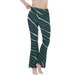 Philadelphia Eagles Zubaz All-Over Print Women's Reversible High-Waisted Yoga Pants - Image 2