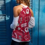 Wisconsin-Madison - Badgers Women's Cold Shoulder Sweatirt - Image 2