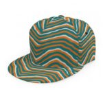 Miami Dolphins Zubaz Baseball Cap With Flat Brim