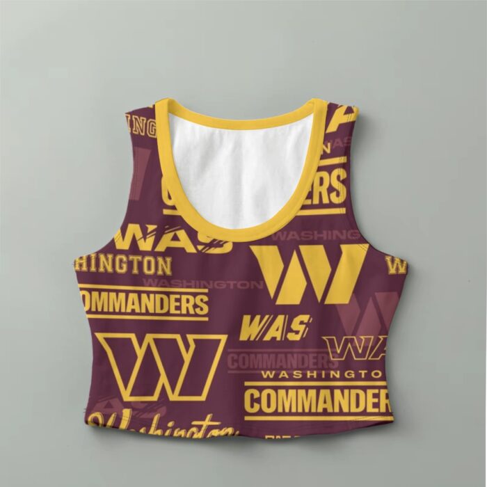 Washington Commanders High-Stretch Short Women's Tank Top - Image 1