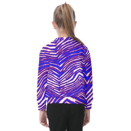 Buffalo Bills Zubaz All-Over Print Kid's Sweatshirt