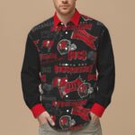 Tampa Bay Buccaneers Men's Slim Fit Long Sleeve Shirt