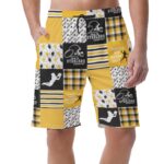 Pittsburgh Steelers Zubaz All-Over Print Men's Casual Shorts - Image 4