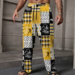 Pittsburgh Steelers All-Over Print Men's Loose Casual Pants With Pocket - Image 2