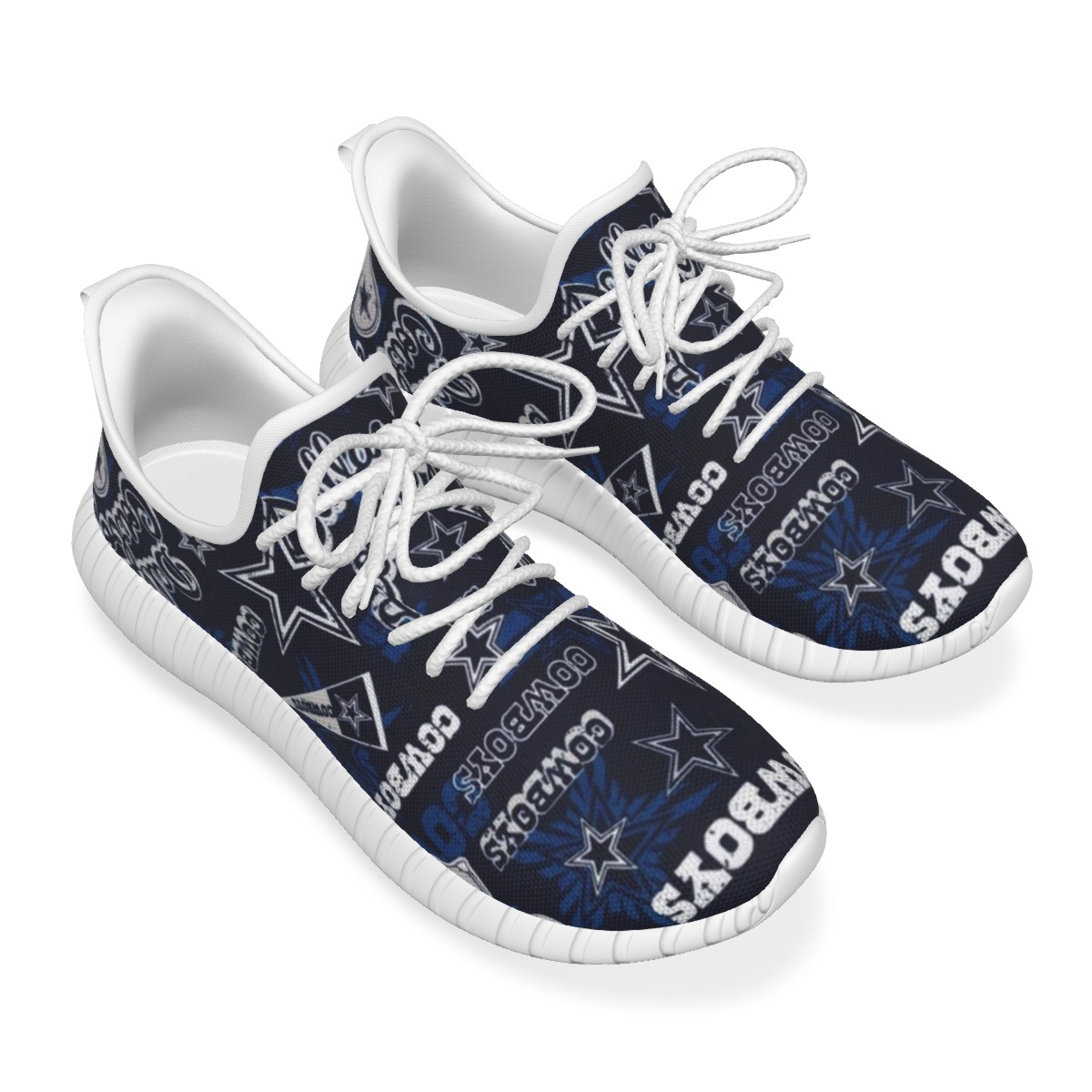 Dallas Cowboys Zubaz Men's Sports Shoes - Image 5