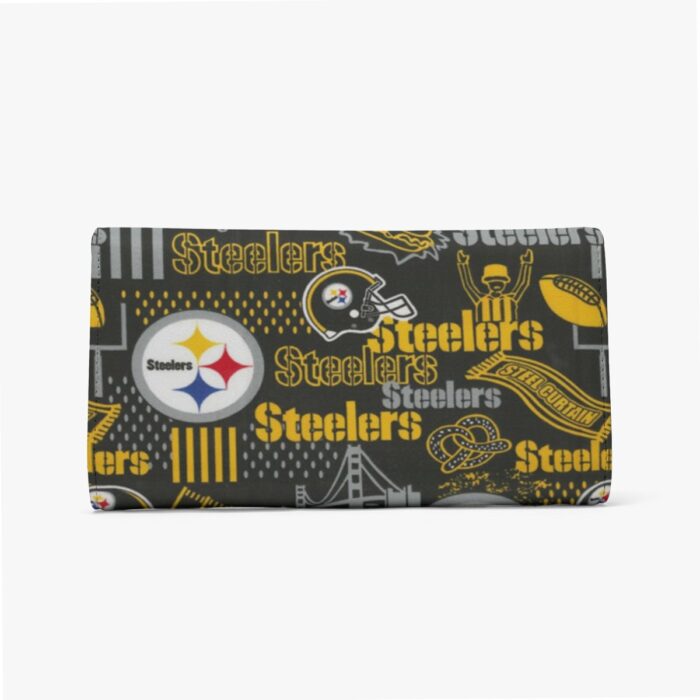 Pittsburgh Steelers Zubaz Foldable Wallet - Image 2