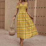 Pittsburgh Steelers All-Over Print Women's V-neck Off-shoulder Dress - Image 2