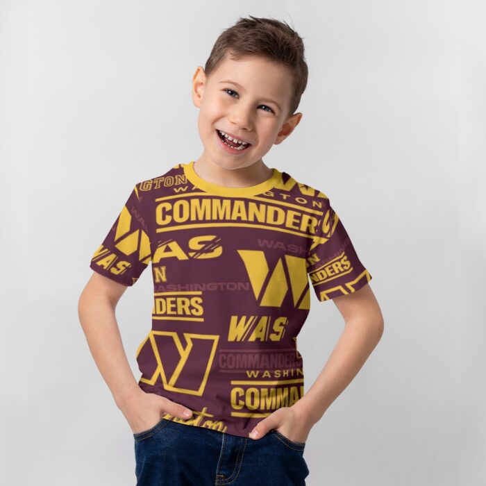 Washington Commanders Kid's T-Shirt - Image 1