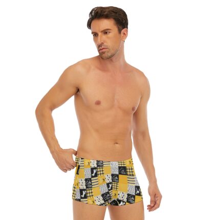 Pittsburgh Steelers All-Over Print Men's Short Boxer Briefs