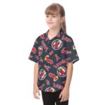 Los Angeles Angels Kid's Hawaiian Vacation Shirt - Image 3