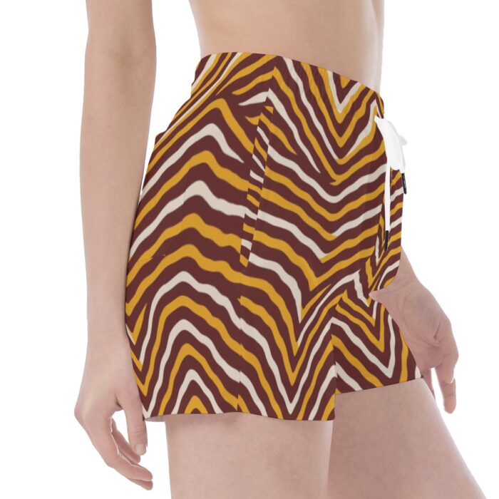Washington Commanders zubaz Wide Waistband Sport Shorts - Image 2