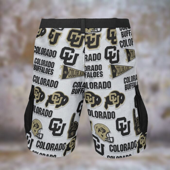Colorado Buffalones Print Men's Cargo Shorts - Image 2