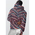 New England Patriots All-Over Print Men's Pullover Hoodie - Image 2