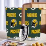 Green Bay Packers Custom 20OZ Tumbler With Sliding Lid For The USA - Image 7