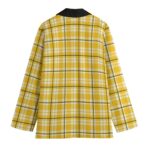 Pittsburgh Steelers All-Over Print Women's Leisure Blazer | 245GSM Cotton - Image 4
