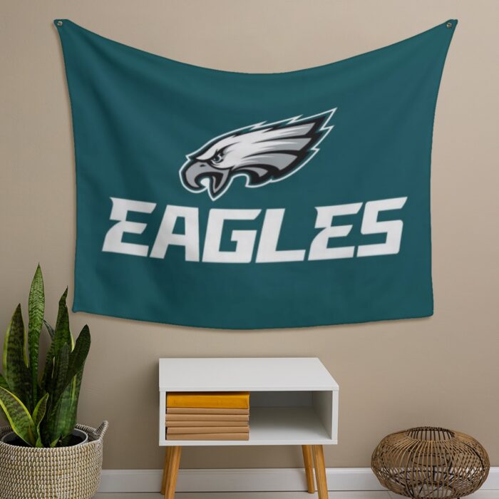 Philadelphia Eagles Zubaz Single-Side Print Tapestry - Image 2