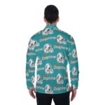 Miami Dolphins Zubaz All-Over Print Men's Long Sleeve Shirt