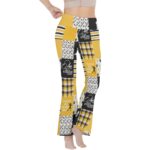 Pittsburgh Steelers All-Over Print Women's Reversible High-Waisted Yoga Pants