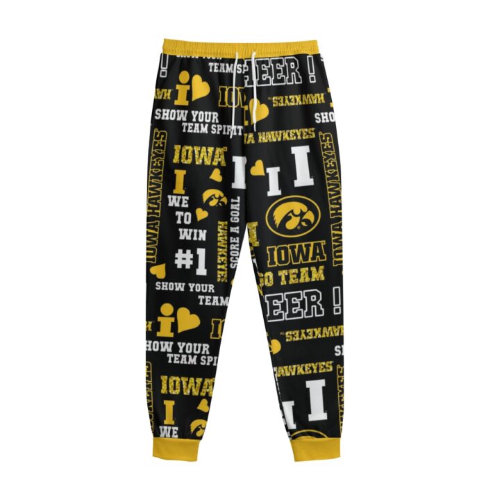 Iowa - Hawkeyes Men's Sweatpants With Waistband - Image 1