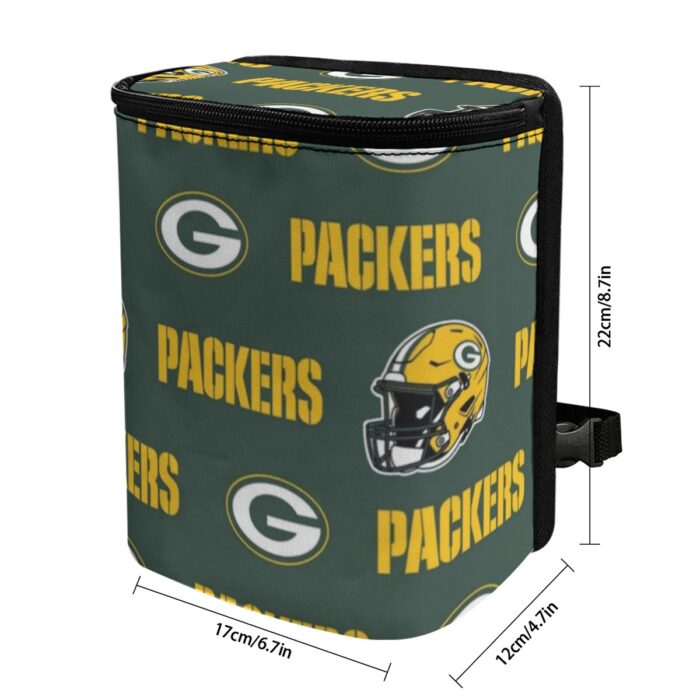 Green Bay Packers Car Hanging Trash Bin - Image 7