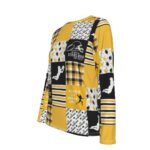 Pittsburgh Steelers Zubaz All-Over Print Women's Oversized T-shirt | 190GSM Cotton