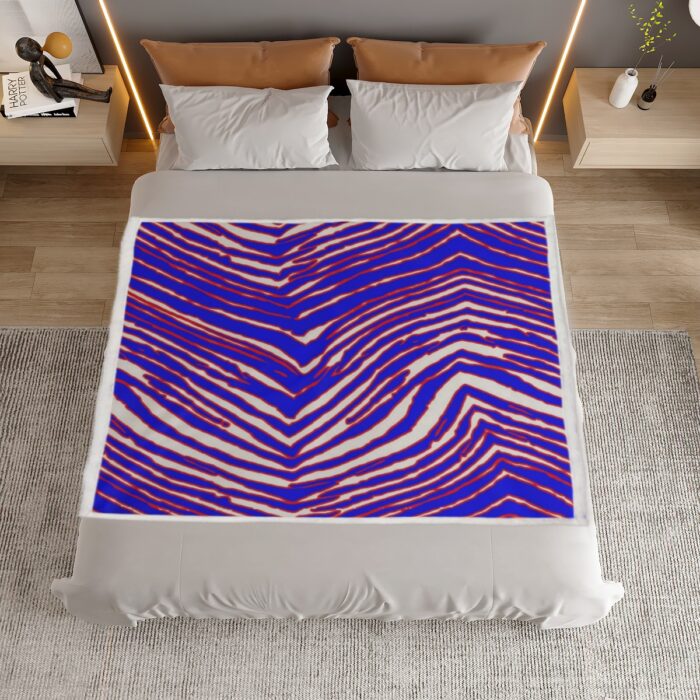 Buffalo Bills Zubaz Household Warm Blanket - Image 2