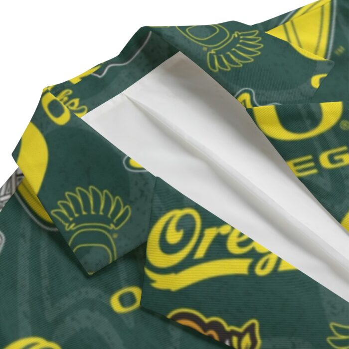 Oregon - Ducks Green Yellow Suit Blazer - Image 3