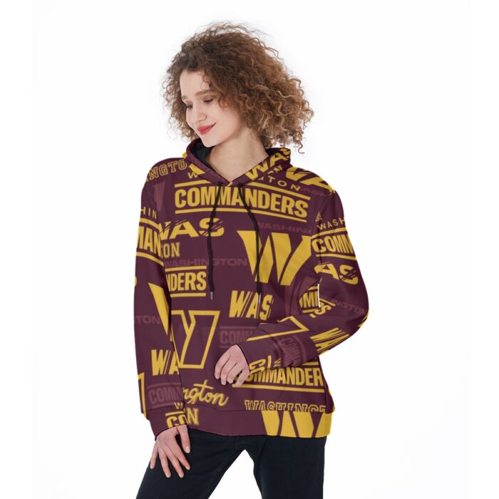 Washington Commanders Redskins Women's Pullover Hoodie - Image 1